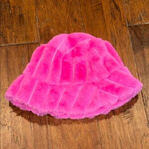 Brand New Pink Luxe Bucket Hat